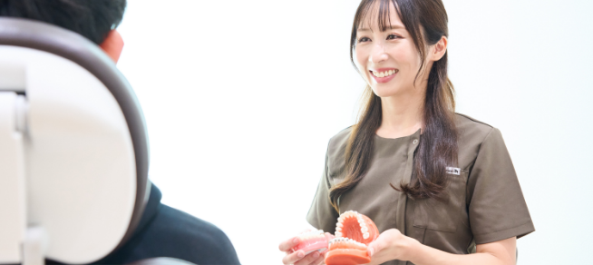 患者様へわかりやすく、丁寧な説明